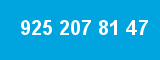925 207 81 47 925 207 81 47
